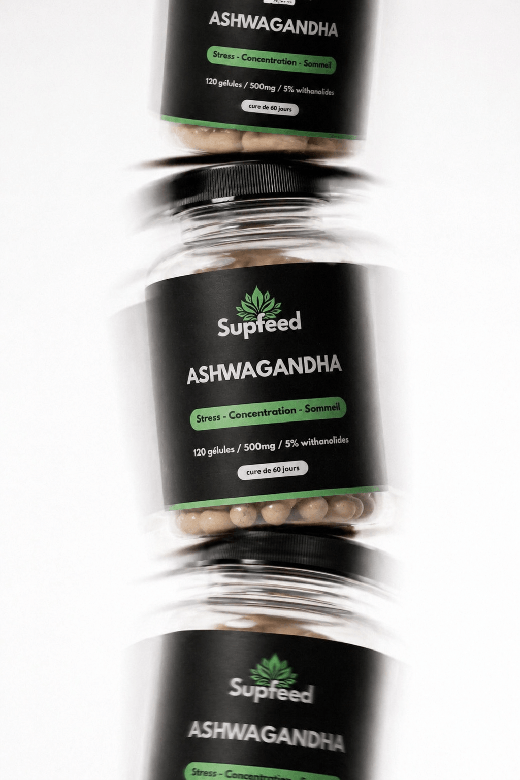 Ashwagandha - 120 gélules Supfeed