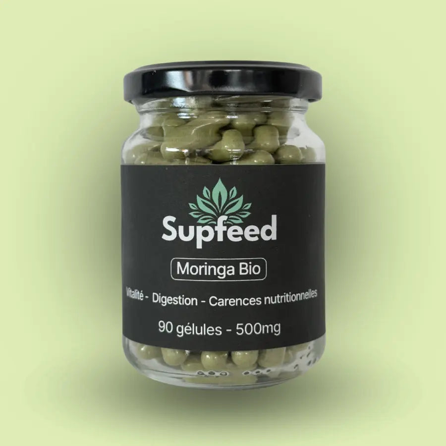Moringa bio en gélule - 90 gélules - Supfeed