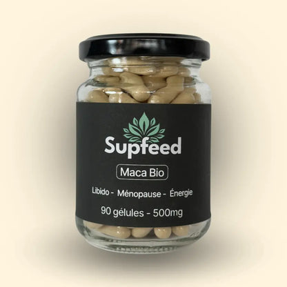 Maca bio en gélule - 90 capsules - Supfeed
