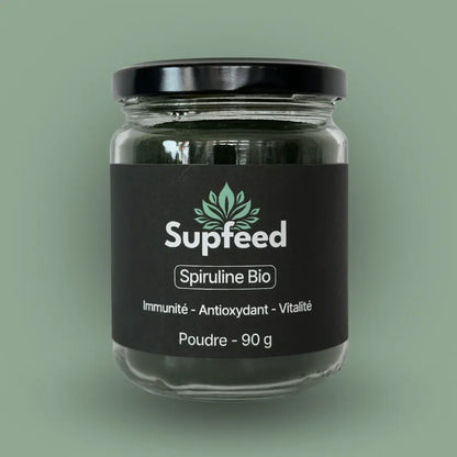 spiruline en poudre bio - 90g - Supfeed